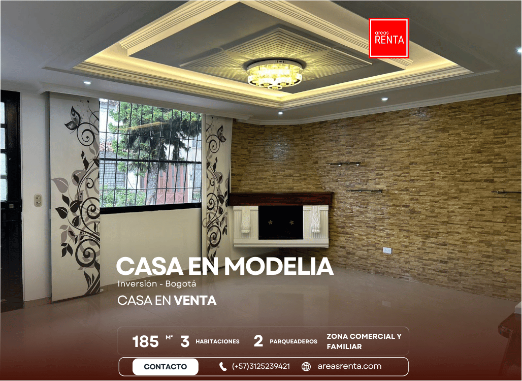 Casa Comercial de 185 m² en Venta Modelia
